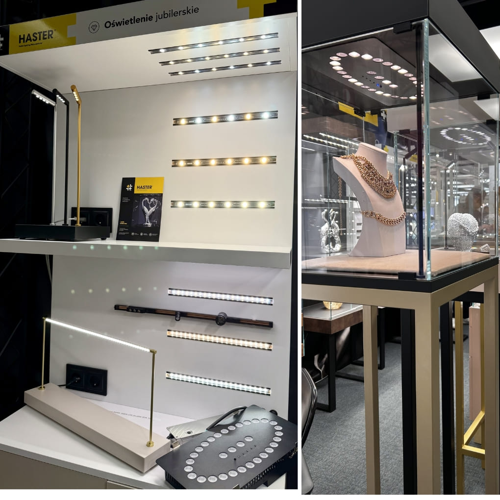 JUBINALE 2026 – HASTER profesjonalne oświetlenie jubilerskie