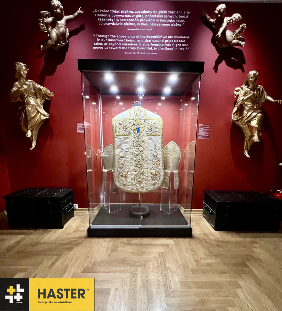 Oświetlenie Ekspozycji Muzealnych - Muzeum Archidiecezji - Kraków width=