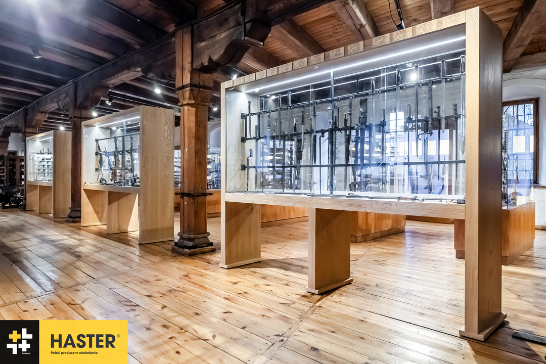Oświetlenie Ekspozycji Muzealnych - Muzeum Miejskie Arsenał - Wrocław width=